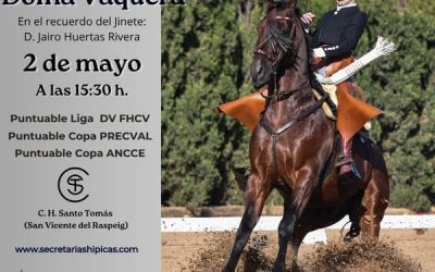 1er Concurso de doma Vaquera puntuable para la Copa Precval