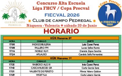 HORARIO-Alta Escuela, Fiecval  2026